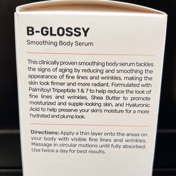 NIB Maelys B-GLOSSY Smoothing Body Serum - Picture 3 of 9